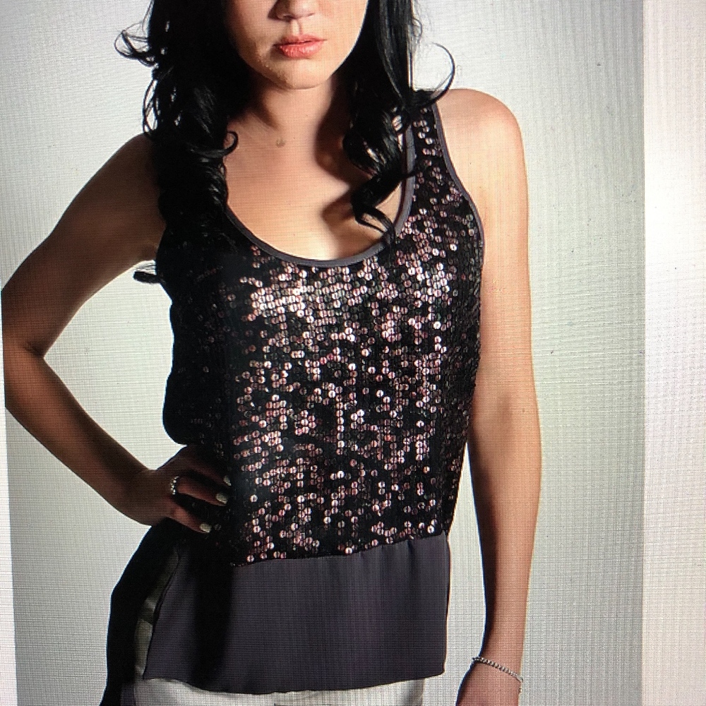 MM Couture by Miss me Sequence Blouse